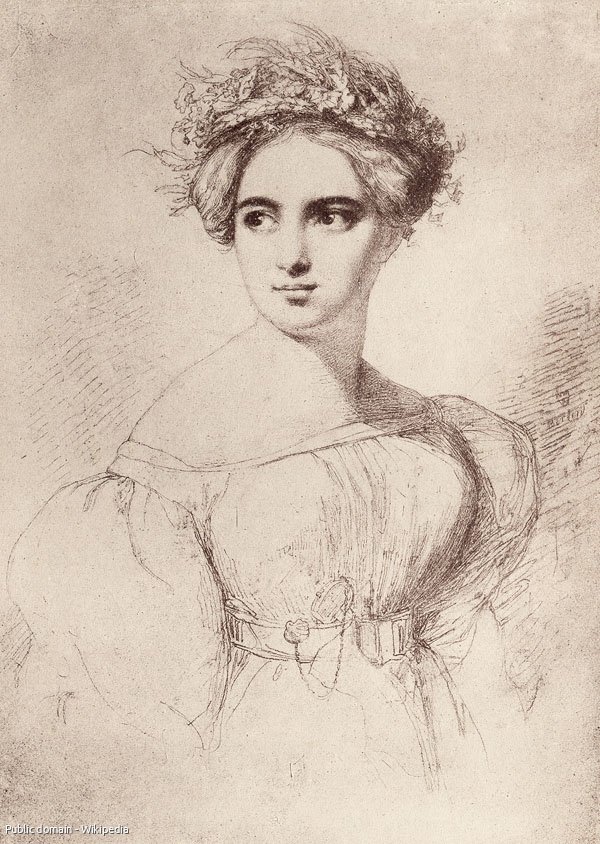 Fanny Mendelssohn Bartholdy, zus van Felix Mendelssohn